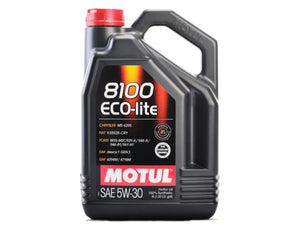 MOTUL 8100 ECO-lite 5W-30 100% SYNTHETIC ENGINE OIL 5L