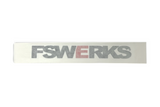 FSWERKS 4" Decal