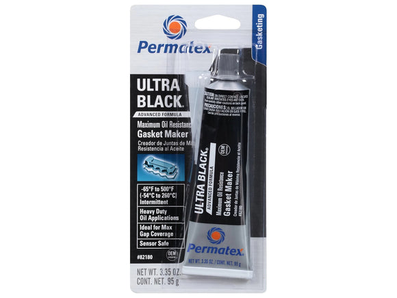 Permatex Ultra Black RTV Silicone Gasket Maker